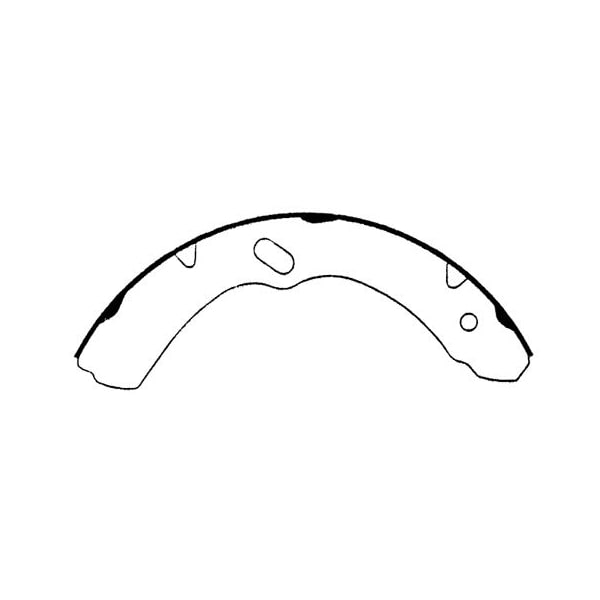 Centric Parts Centric Brake Shoes, 111.06990 111.06990 - main